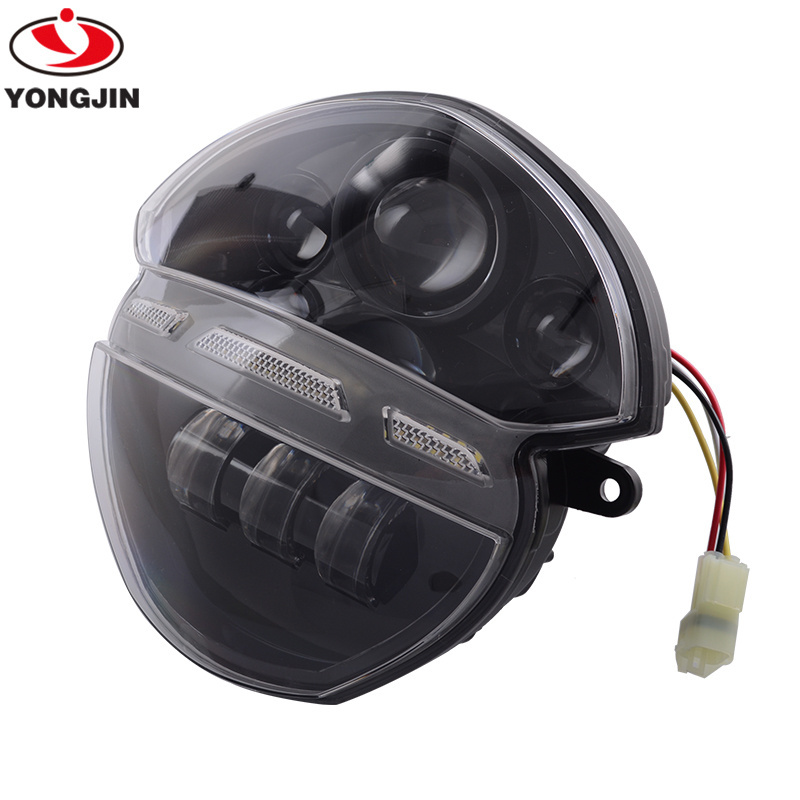 YongJin Led Headlight light for Ducati Monster 695, 696, 795, 796, 1100, 1100S & EVO