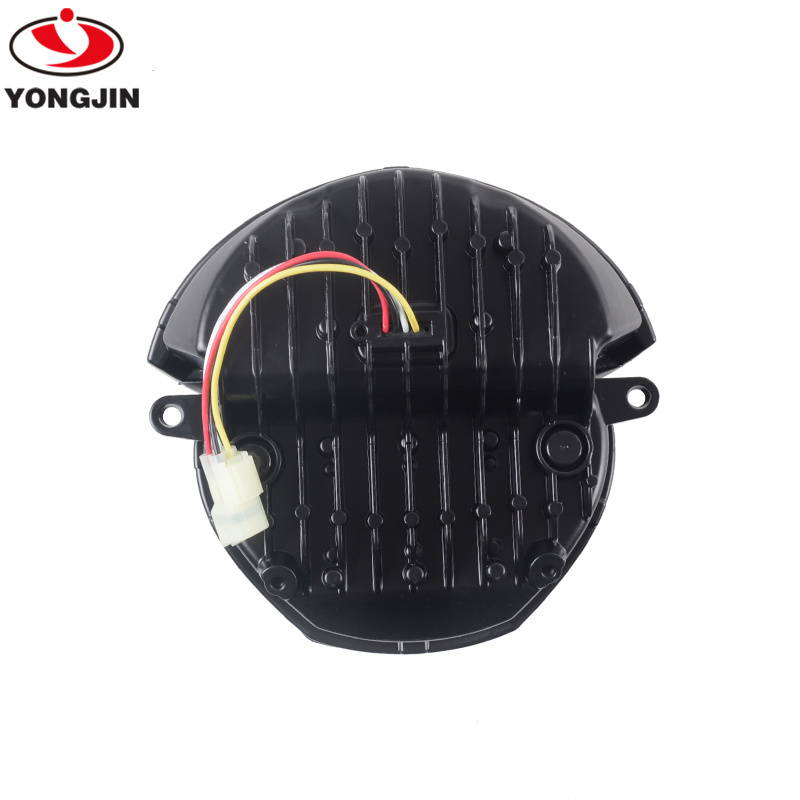 YongJin Chrome Led Headlight light for Ducati Monster 695, 696, 795, 796, 1100, 1100S & EVO