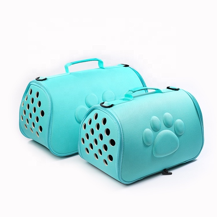 Airline Approved Wholesale Fashion Soft Sided Foldable Travel Portable Expandable Tote Handbag Backpack Bag Cat Dog Pet Carrier