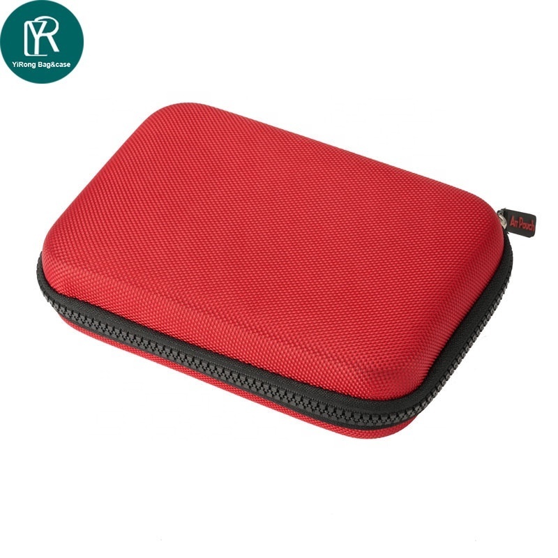 Red Custom Low Noise Hard Box EVA Pencil Case