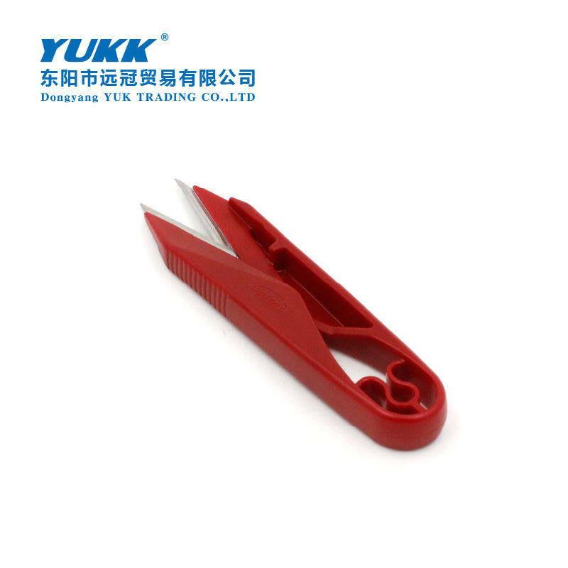 Stainless Steel Yarn Scissors With Plastic Handle Embroidery Scissors Thread Shears For Clothing