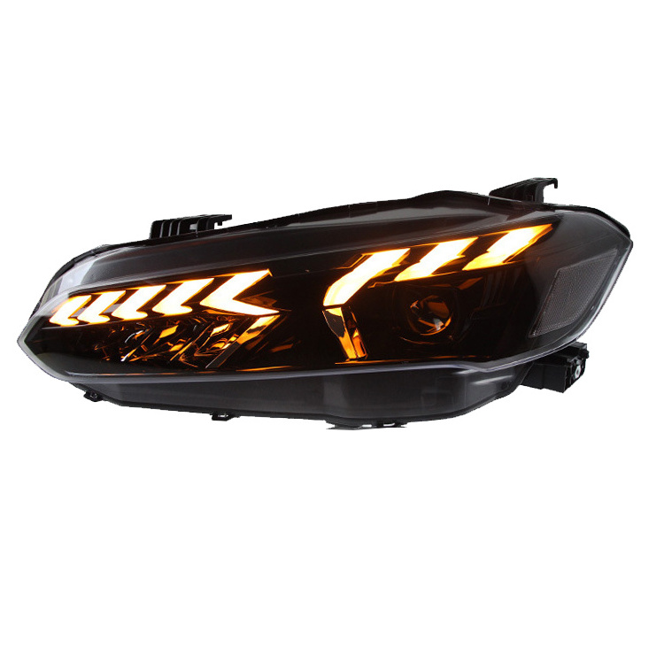 Upgrade LED Dynamic headlight headlights Assembly for Honda Civic 11th 2022 2023 head front light lamp Accessories plug and play