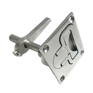 ZD  Pull Latch Cabinet Lock Marine Hardware Boat For Ambulance Emergency Vehicle Push To Close Latch