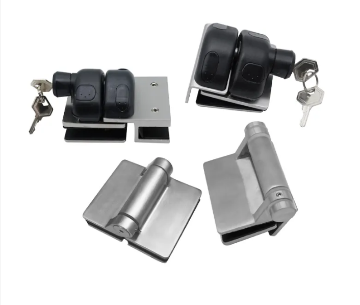 Zd Hot Sales Stainless Steel Glass Gate Lock Door Latch For Frameless Glass Railing Pool Fencing