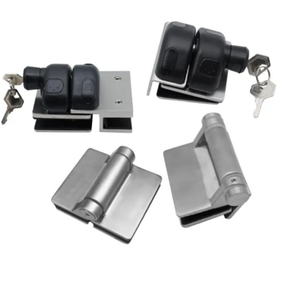 Zd Hot Sales Stainless Steel Glass Gate Lock Door Latch For Frameless Glass Railing Pool Fencing