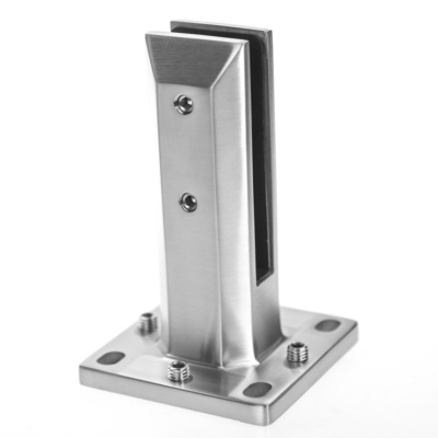 Duplex stainless steel 2205 Frameless Balustrade Adjustable Glass Spigot