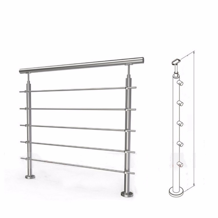 Frameless Stainless Steel Hardware Railing Balustrade Handrails Fence Panel Parapet