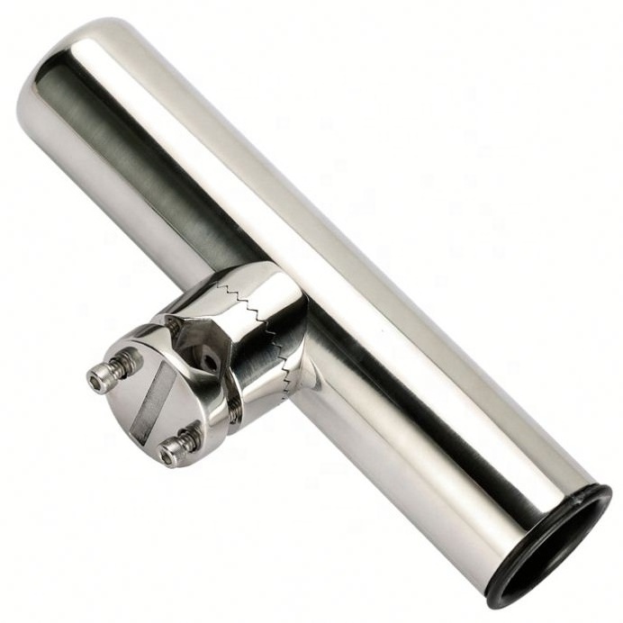 China Fishing Mirror Polished Side Rigger Outrigger Rod Holder For Marine