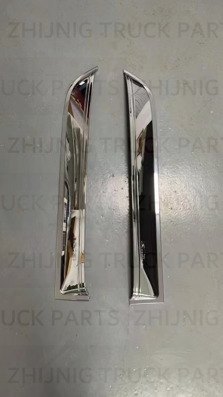 Chrome Sun Visor Truck Parts For Isuzu NPR NQR ELE ELF 100P BOX TRUCK