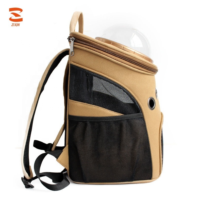 Cat Space Capsule Shaped Originality House Portable Pet Carrier Breathable Backpack for Dog Outside Travel Bag