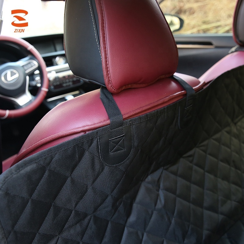 Luxury Quilted Waterproof Car Backseat Pet Mat Protector Dog Car Seat Cover For Dogs Accessories In China