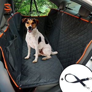 Non-slip Waterproof Pet Car Seat Protector Dog Seat Cover Hammock with Side Flaps for Cars, Trucks, SUVs