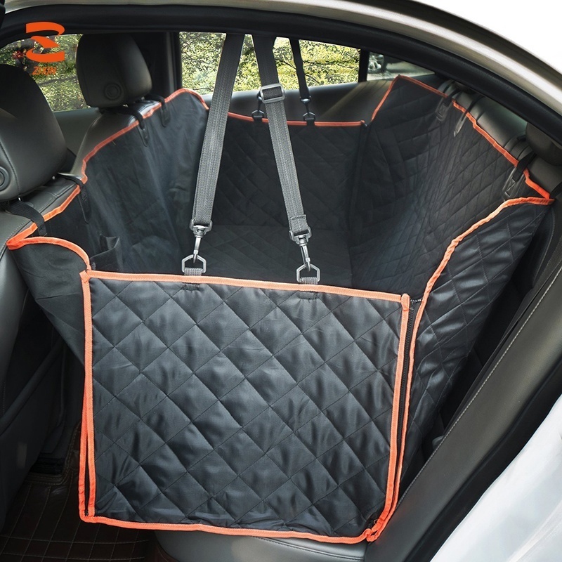 Non-slip Waterproof Pet Car Seat Protector Dog Seat Cover Hammock with Side Flaps for Cars, Trucks, SUVs