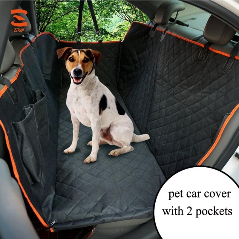 Double Layer Waterproof Pet Dog Cat Safe Safety Travel Hammock Car Bed Seat Cover Mat Blanket