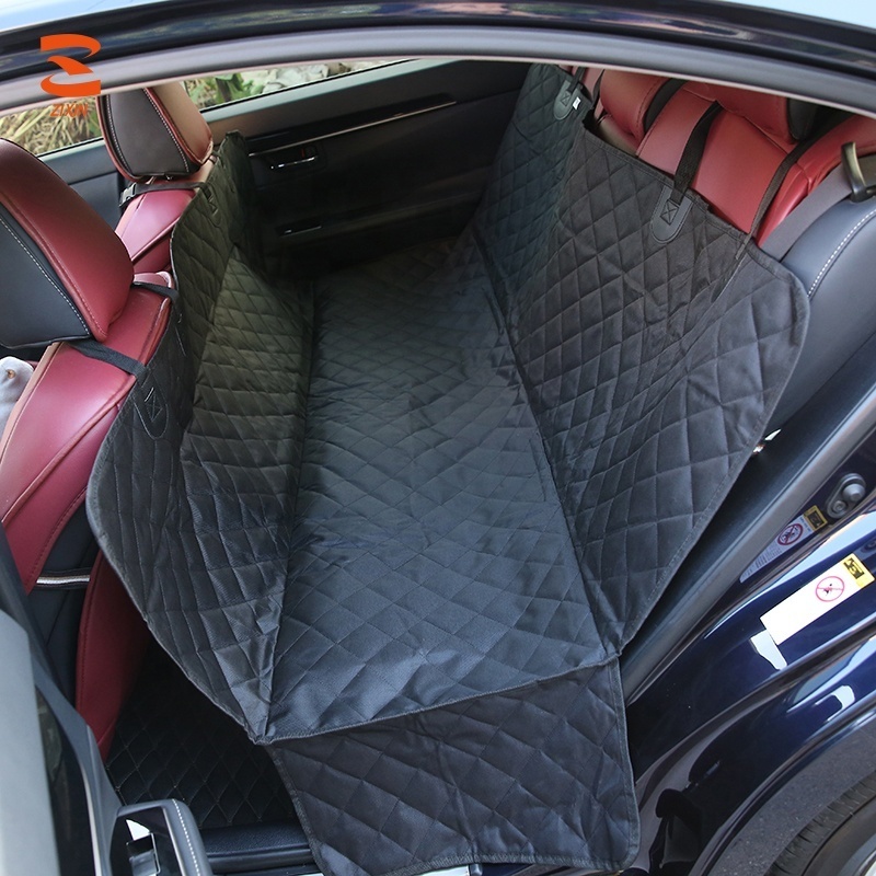 Luxury Quilted Waterproof Car Backseat Pet Mat Protector Dog Car Seat Cover For Dogs Accessories In China