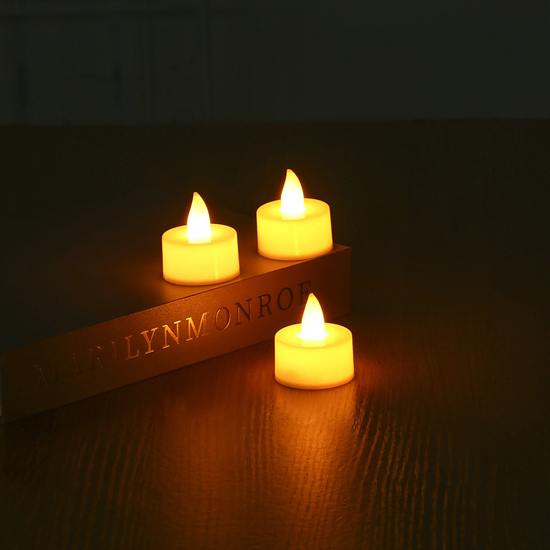 Home Decoration Candles Battery Powered Electric Flameless Led Tea Light Candle