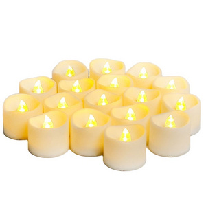 Battery Operated Tea Light Flickering Flameless LED Candle Tealight For Wedding Decoration