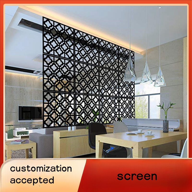 OEM Laser Cut Metal Privacy Screen Decorative Panel Outdoor Garden Fence Art