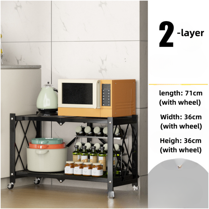 Portable Foldable Rotatable Storage Racks Shelving Units