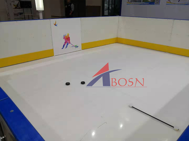 Removable HDPE Hard Plastic Sheet Inflatable Ice Hockey Rink HDPE Hockey Dasher Board