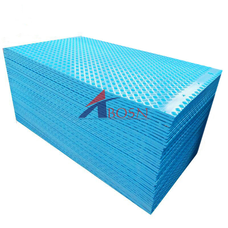 2440*1220mm ground composite mat Construction Road Mat Polymer Road Plates Track Swamp  track  Mats