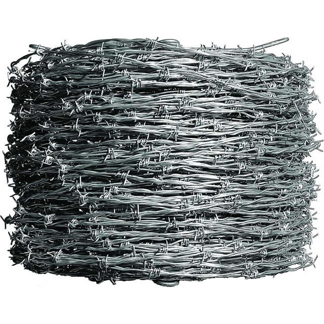 Factory Direct Sales prison barbed wire fencing Hot Dipped Galvanized Bulk Barbed Wire