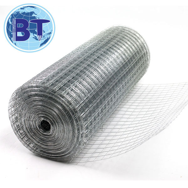 Dingzhou BEST Provide 1x1 Welded Wire Mesh Panel Steel Wire Welded Mesh  1/4