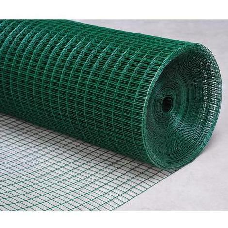 Galvanized rigid wire mesh panel for dog kennel and chicken fly pen