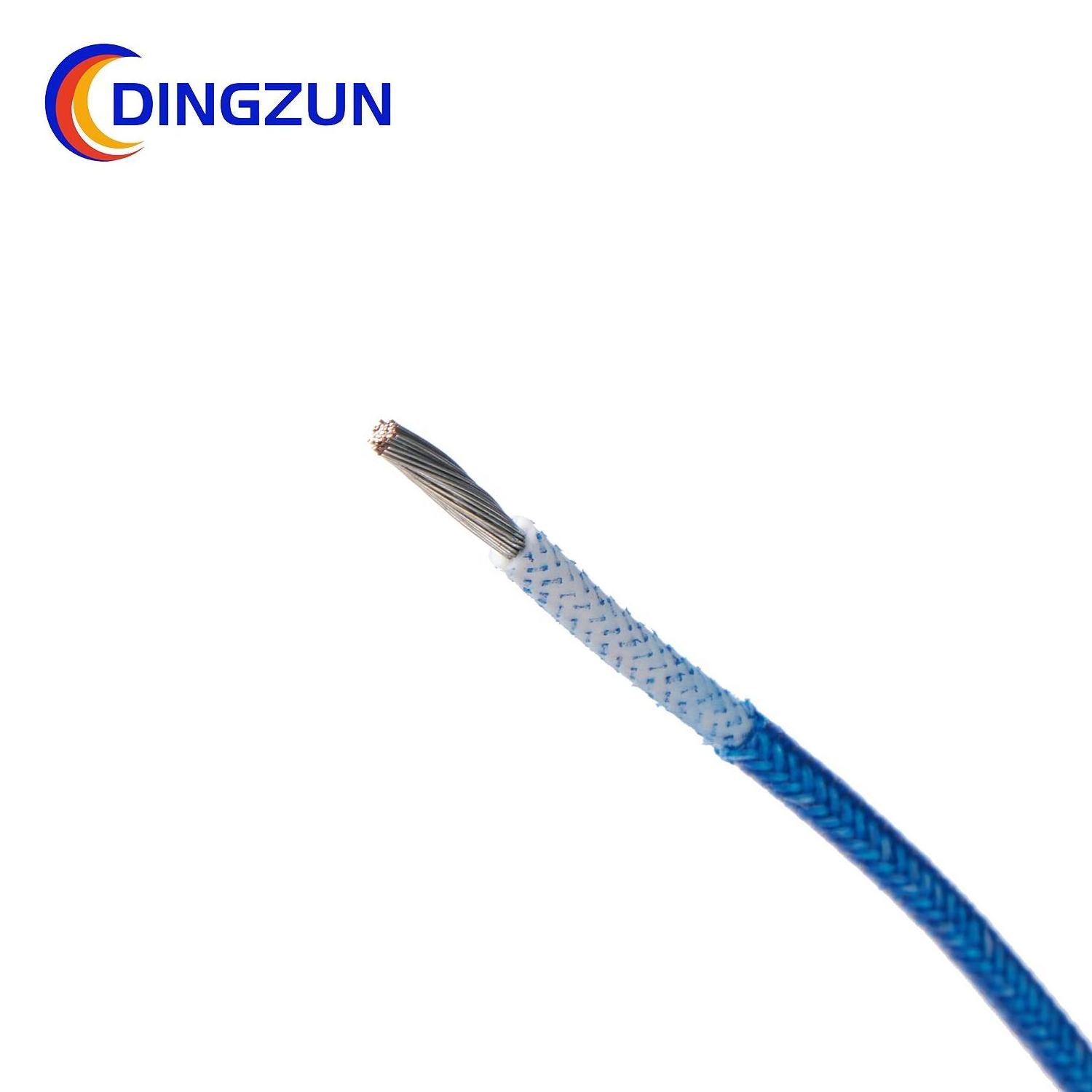 DingZun Wire And Cable UL 200C 600V Silicone Wire 13awg 14awg 18awg UL3071 Silicone Rubber Heating Wire For Robot Home