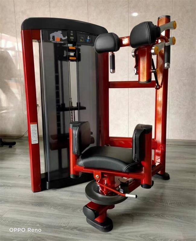 High Quality strength Gym Equipment pin load selection machines Torso Rotation Training Machine