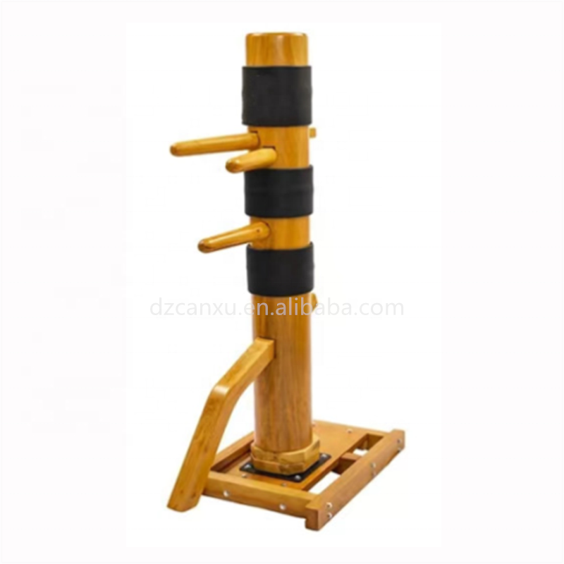 High Quality kung fu wing chun Wooden Dummy Martial Arts Training Equipment wood stake