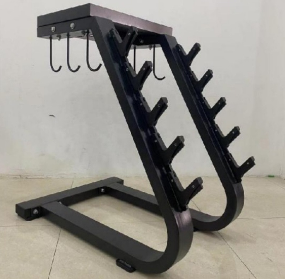 Commercial Training weight bench Squat Rack Multifunctional Dumbbell Storage Rack Handle Barbell kettlebell rack