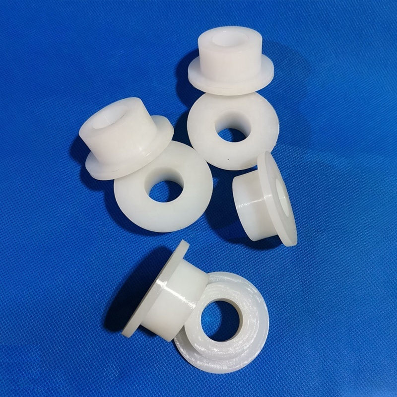 M9 M10 PA66  Nylon flange bushing POM Delrin T shaped sleeve bush flange gasket washer spacer