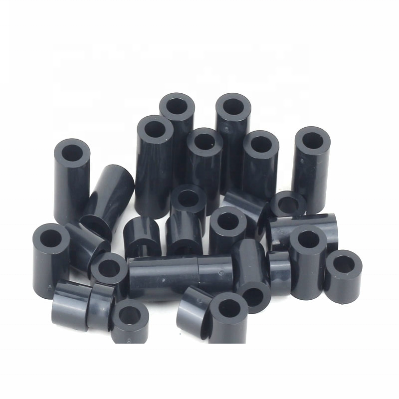 plastic  bushing nylon bush sleeve PA6 pipe ABS tube bushing Plastic pad column straight through Isolation column