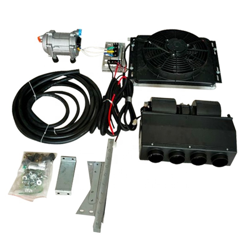 electrical ac kit universal mini air conditioning conditioner for forklift cab cars 12v