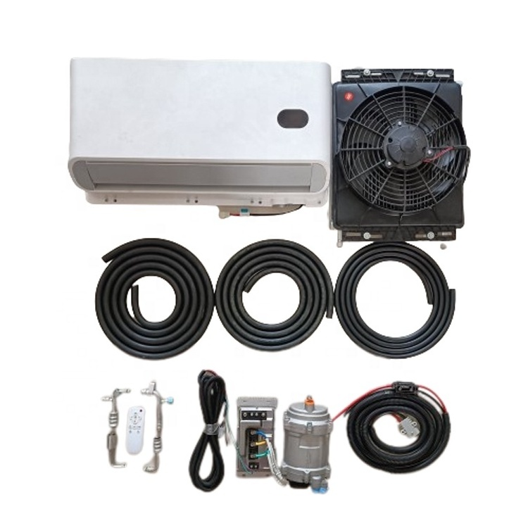 12V 24V Rooftop Truck Air Conditioner for Motorhome RV Mini Bus Heavy Car Cooling Only Caravan Air Conditioning System