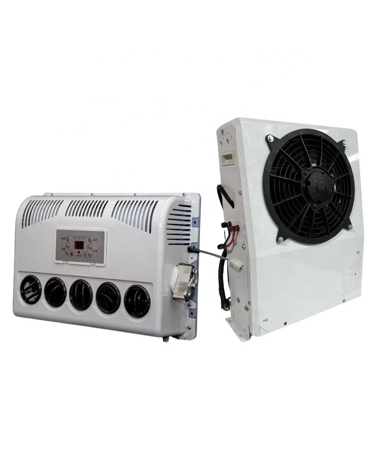 Automobile air conditioning 12v24v vertical split machine electric refrigeration air conditioning vehicle RV