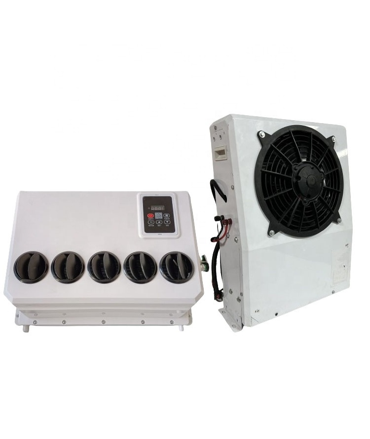 Automobile air conditioning 12v24v vertical split machine electric refrigeration air conditioning vehicle RV