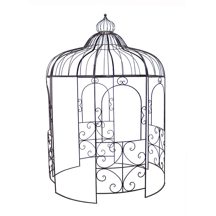 Dropshipping For Sale Manufacturer Open Outdoor Round Metal Gazebo