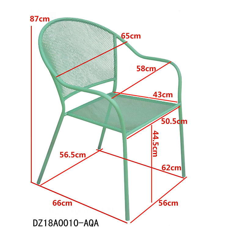 New Indoor And Outdoor Garden Bench With Backrest Mesh Lounge Chair