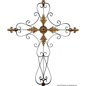 New Style Craft Decoration Home Metal Cross wall art home decor