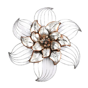 High Quality Chinese Style Handicraft Home Decoration 3d Ceramic Art Mind Flower Wall Hanging Craft