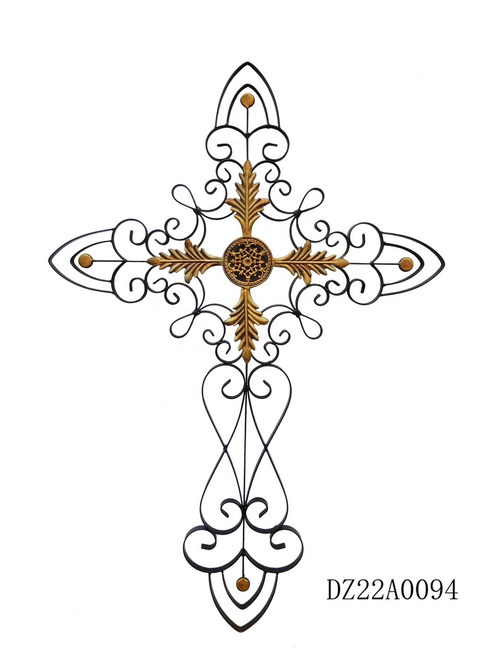 New Style Craft Decoration Home Metal Cross wall art home decor