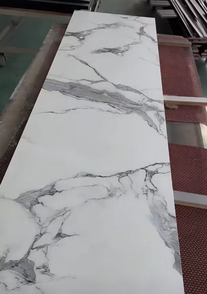 PVC Marble Sheeet UV Wall Panel for interior decoration shower wall panels China wholesale interior wall cladding panels