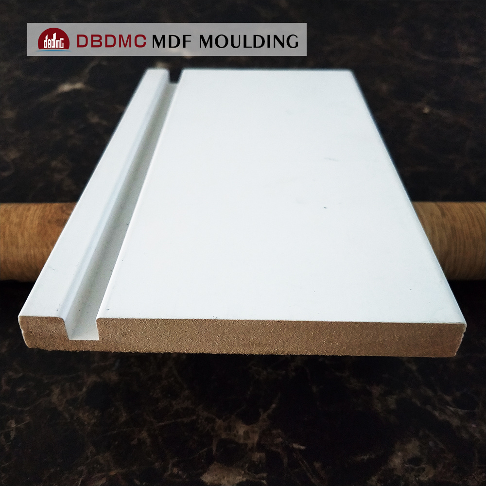 Decorative furniture moulding wood moulding architraves 18mm mdf baseboard  MDF moulding