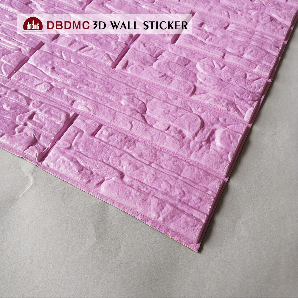 PE Brick Foam Board Wall Sticker 3D Decorative Wall Panel Wall Paper