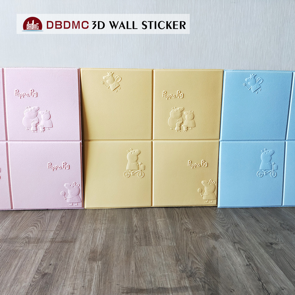 White Color 3D Brick PE/ EVA Foam material Wallpaper 3D Brick Wall panels