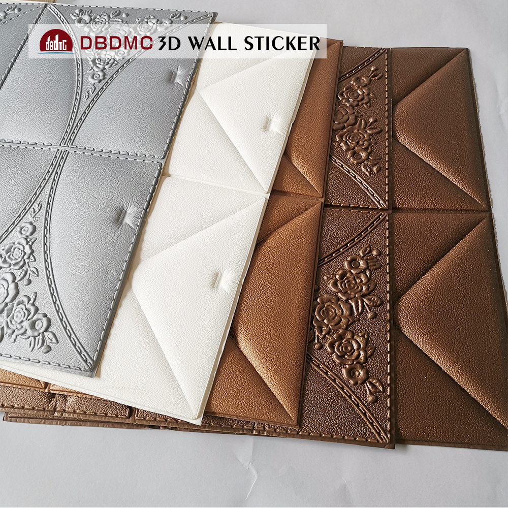 new design kid room decoration 3D wall panel Factory supply 3D PE foam wallpaper