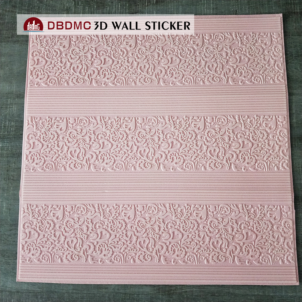 Custom Home Decoration Bedroom Self Adhesive PE foam 3D wall Brick Wallpaper