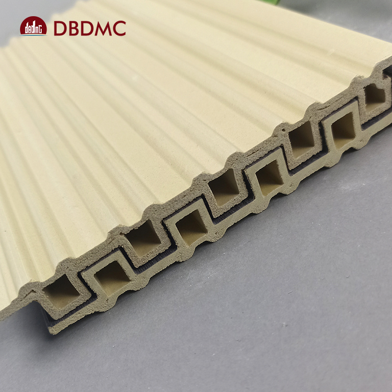 Sell  WaterProof interior Wood Plastic Composite Cladding Fluted Wpc Wall Panel